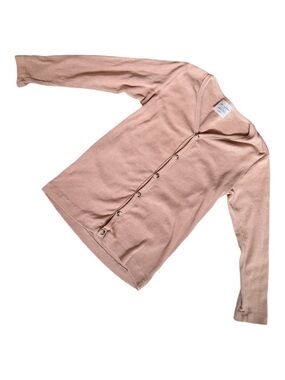 Jax & Lennon 4 - 5T Ribbed Button Up Cardigan in Rose Sunset Color
